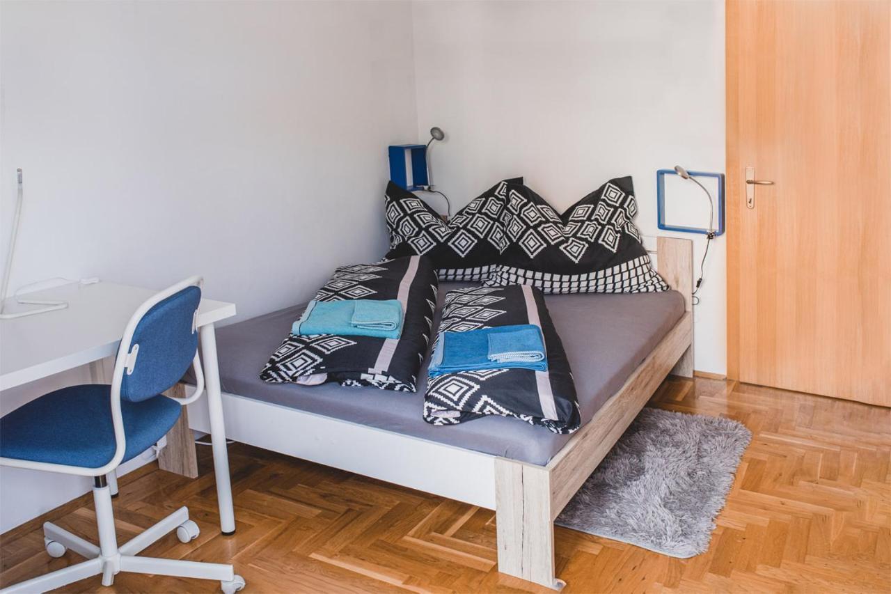 Helles 3 Schlafzimmer Apartment zwischen Zagreb Zentrum&Natur Exterior foto